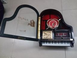 Piano Music Box with Ballerina Dancing image 2