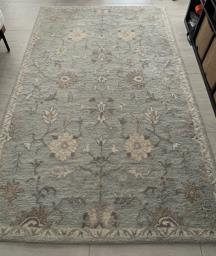 Pottery Barn Floral Pattern Area Rug image 1
