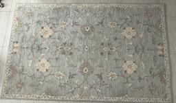 Pottery Barn Floral Pattern Area Rug image 4