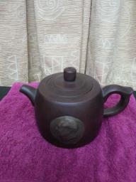 Purple clay Mao Zedong tea pot image 3