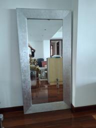 Silver Frame Mirror image 1