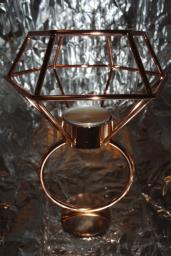 Tealight Candle Holder Diamond Shape image 1