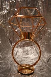 Tealight Candle Holder Diamond Shape image 2