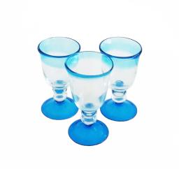 Three Italian Vintage Slanted Top Vase image 3