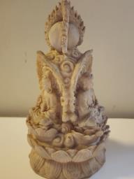 Tibetan boxwood carving image 5