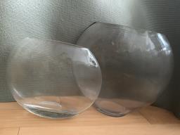 Transparent big vases from Lane Crawford image 1