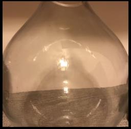 Transparent glass vase From Zara Home image 1