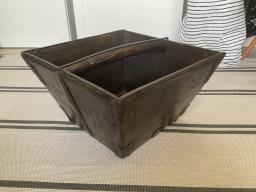 Vintage Chinese Rice Measure Bucket image 3
