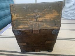 Vintage Chinese Rice Measure Bucket image 2
