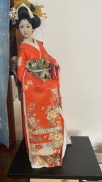 Vintage Japanese Geisha Figurine image 3