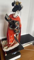 Vintage Japanese Geisha Figurine image 2