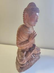 Wood carving - Sakyamuni image 1