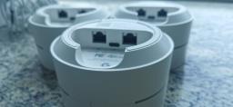 3 Google Wifi Mesh Routers Perfect Cndtn image 2