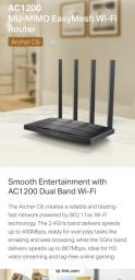 Tp-link Archer C6 Ac1200 Wifi Router image 2