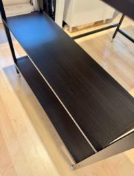100x70cm Computer desk with shelves image 3