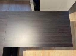 100x70cm Computer desk with shelves image 6