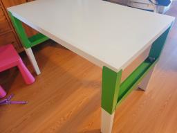 Adjustable Ikea study table for 100 image 1