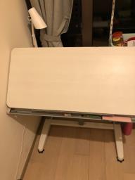 Adjustable study desk with chair image 3