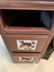 Beautiful authentic Hk made desk  hutch image 7