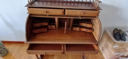 Beautifula Vintage Roll Top Desk image 3