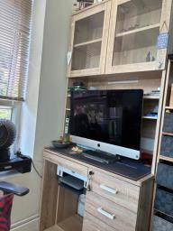 Computer table  Chair image 1