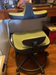 Computer Table  Swivel Chair image 2