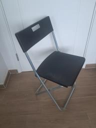 Folding desk chair image 1