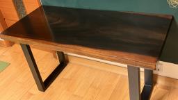 Hardwood Slab Desk - Posh image 5