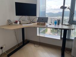 Ikea Adjustable L-shaped desk image 1