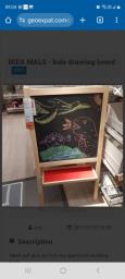 Ikea Mals - kids drawing board image 1
