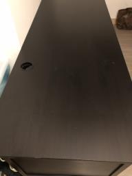 Ikea Study desk black image 4