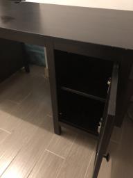 Ikea Study desk black image 5