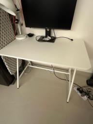 Manually adjustable desk sitstand image 1