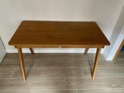 Solid Wood Desk with 2 Drawers by Fuurn image 4
