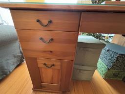 Solid wooden desk image 2