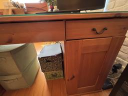 Solid wooden desk image 3