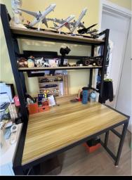 Study desk computer desk image 2