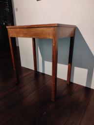 Vintage Real Wood School Desk image 2