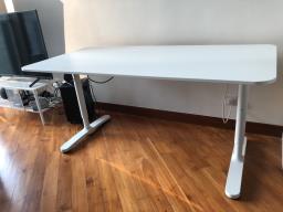 White Desk 160x80 cm image 1