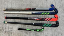 Assorted hockey sticks image 1