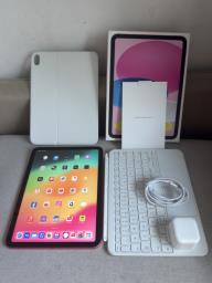 Apple Ipad 10 64gb Pink with Keyboard image 1