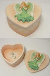 Angel ceramic jewelry box image 2