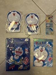 Doraemon notebooks and stickers image 1