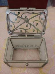 Petite Classic Glass Jewellery Box image 2