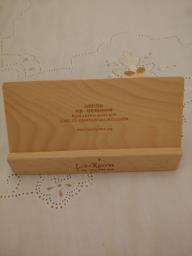 Photo Calendar Card Wooden Holder image 1