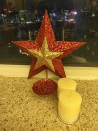 Star candle Decoration image 2