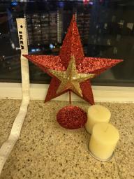 Star candle Decoration image 3