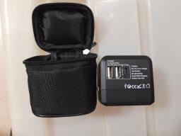 Travel Adapter with Usb for Hk30 image 1