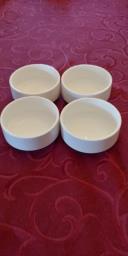 White Porcelain Soup Bowl image 1