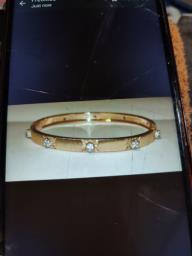 Buccellati Gold Bracelet With Diamonds image 1